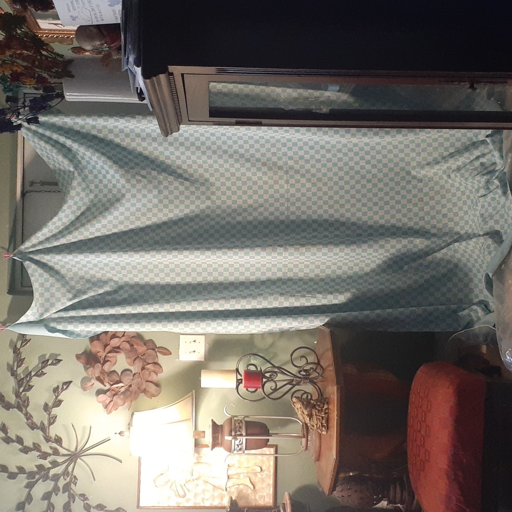Vintage plaid fabric